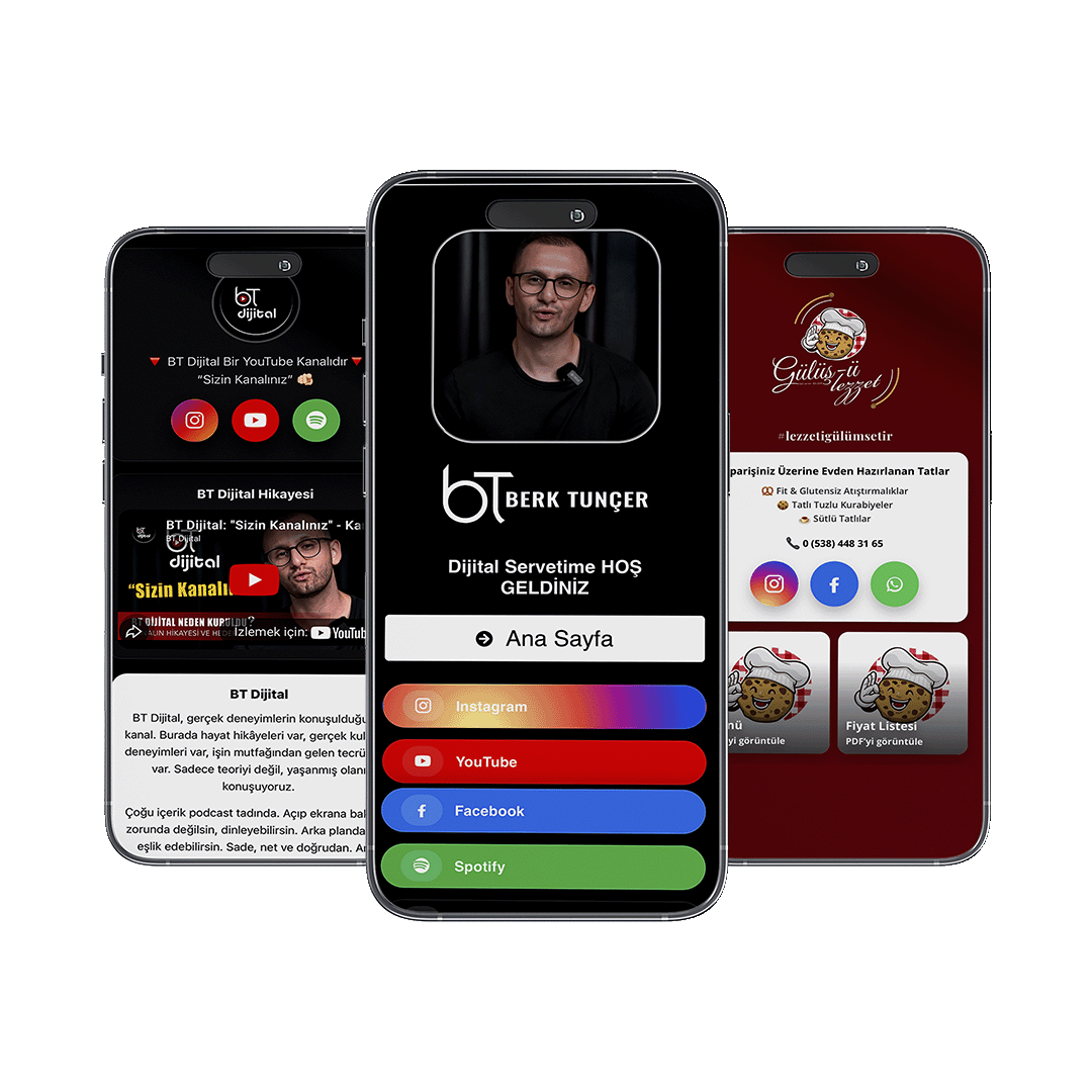 Dijital kartvizit görseli